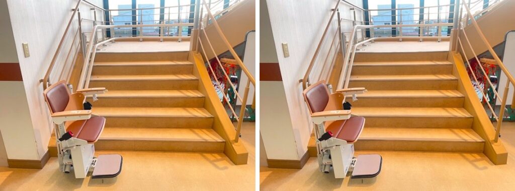 曲線型いす式階段昇降機「KF-W」